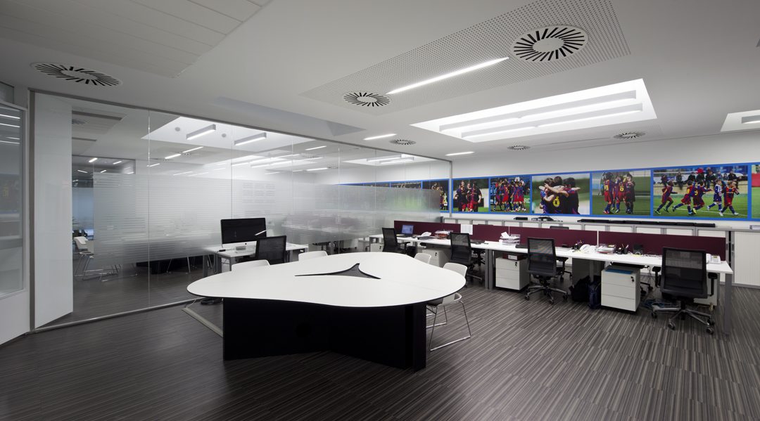 Oficinas secretaria técnica F. C. Barcelona